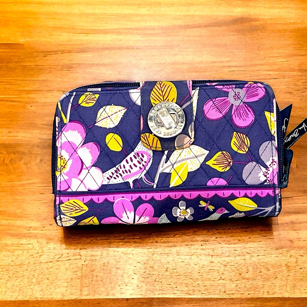 Vera Bradley Floral Nightingale
Wristlet (All in One Wristlet)